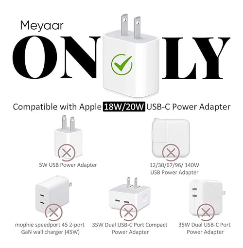 4 in 1 Silicone Case for Apple 20W USB-C Power Adapter Protective Cover for Apple iPhone Charger 20W/18W Adapter with Spiral Wire Saver (Charger Not Included)